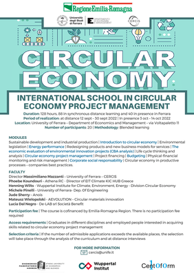 Poster Circular Economy 