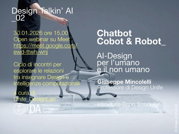 Ciclo di incontri Design Talkin' AI